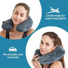 Purefly Travel Pillow Luxuriously Soft Inflatable Neck Pillow